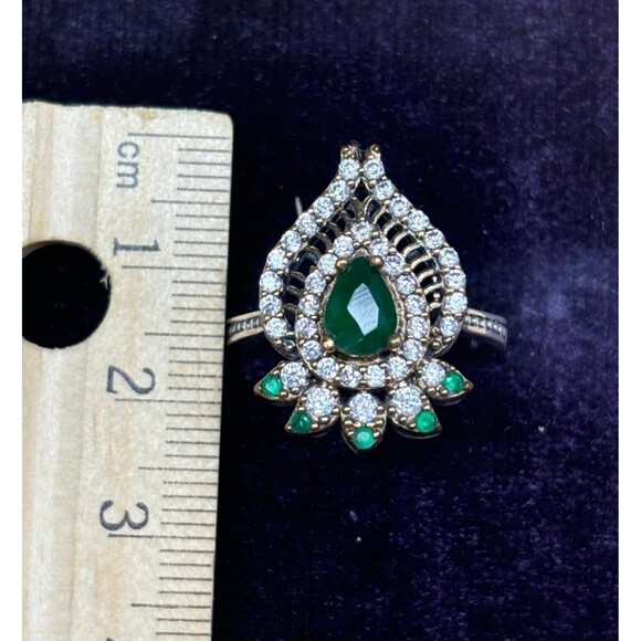 925 Sterling Silver Turkish Vintage Jewelry Set for Women,NEW,Antique,Handmade - Picture 5 of 8